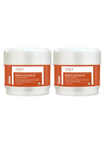 Пейн Колм бальзам, 25 г - 2 упаковки, Джива Аюрведа; Pain Calm Balm, 25 g - 2 packs, Jiva Ayurveda